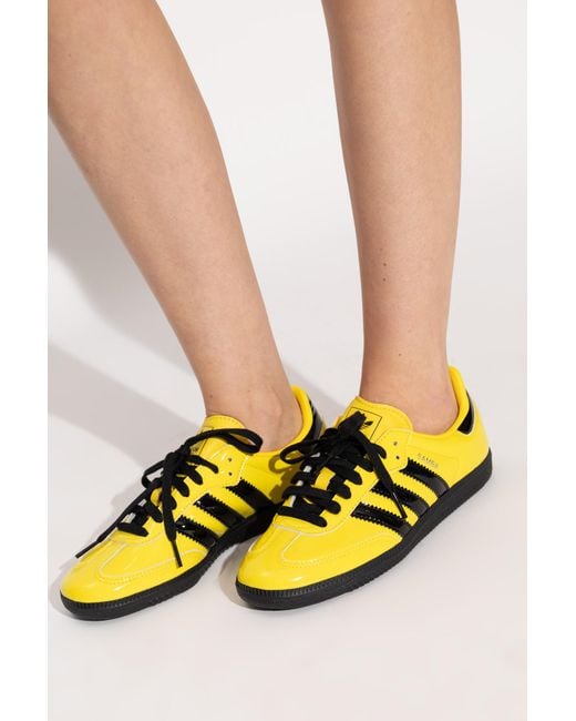 Adidas Originals Yellow "Samba Og W" Sports Shoes
