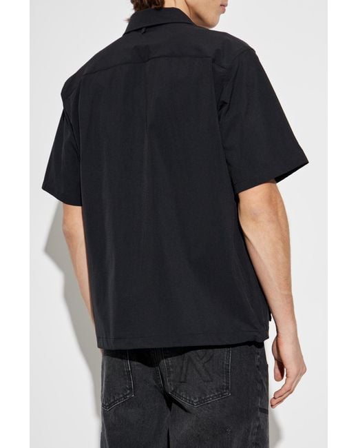 Rag & Bone Black Shirt With Pockets for men