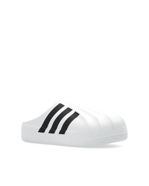 Adidas Originals White 'Adifom Superstar Mule' Slides for men