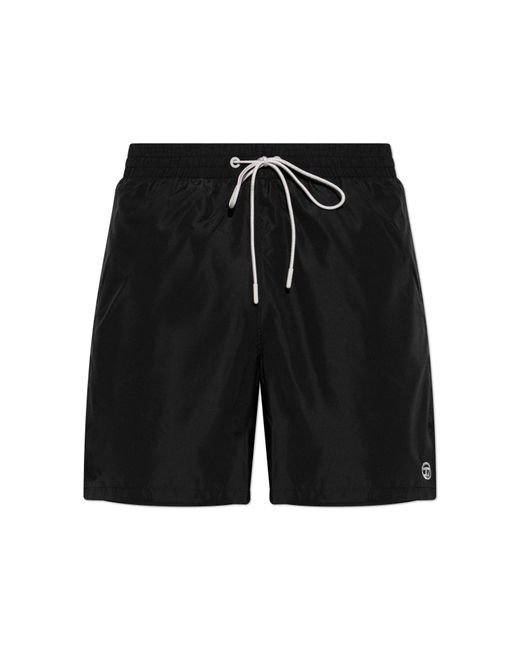 DIESEL Black Swim Shorts "George-41-Utlt" for men