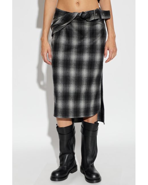 IRO Black "Nylane" Skirt