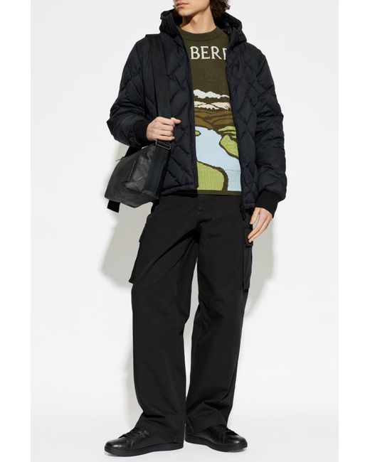 Burberry Green Sweater 'Langdon' for men