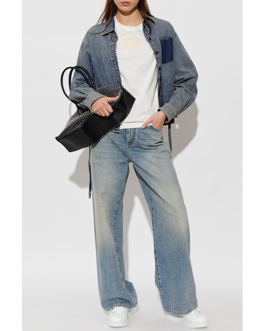 McQueen Blue Denim Shirt