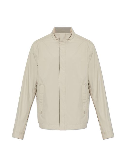 Paul & Shark White Jacket With Pockets for men