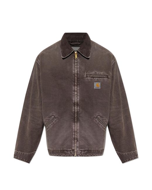 Carhartt Brown Detroit Jacket for men