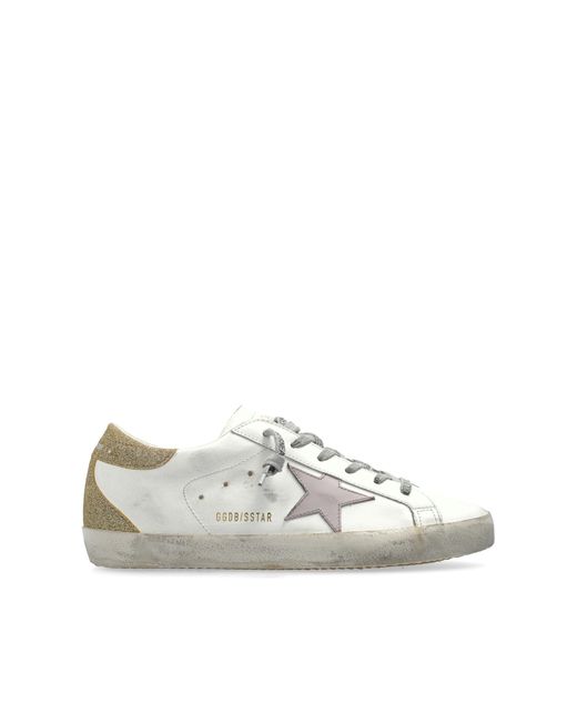 Golden Goose Deluxe Brand White Sneakers Super-Star Classic