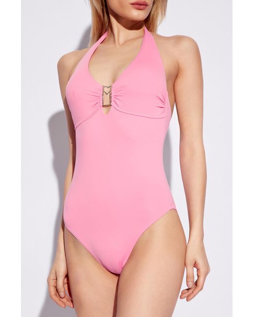 Melissa Odabash Pink 'Tampa' One-Piece Swimsuit