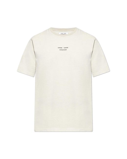 Samsøe & Samsøe White T-Shirt 'Samarcus' for men