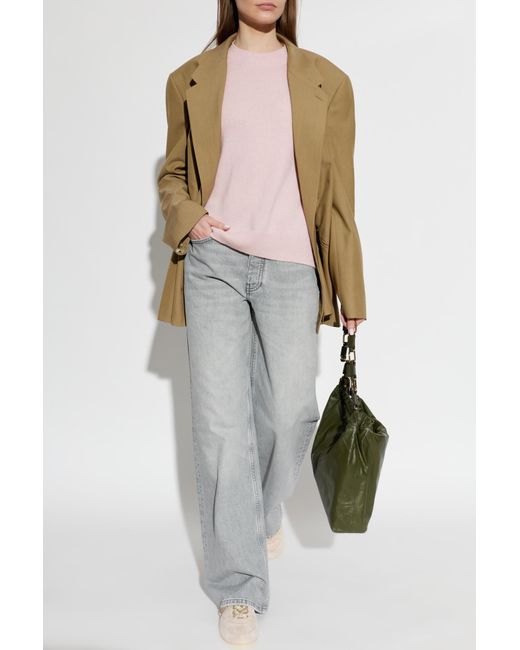 Anine Bing Pink Sweater "Lee"