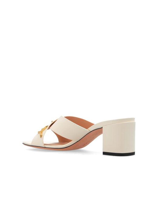 Bally Natural Leather Mules,