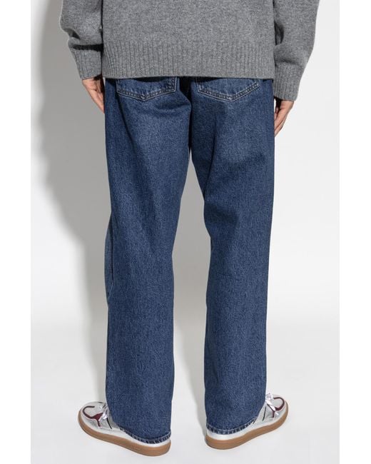 Studio Nicholson Blue 'Riso' Jeans for men