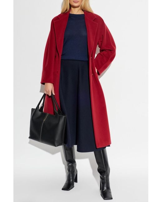 Max Mara Red Coat "Manna"