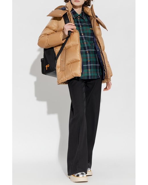 Burberry 'tansley' Down Jacket in Black Lyst