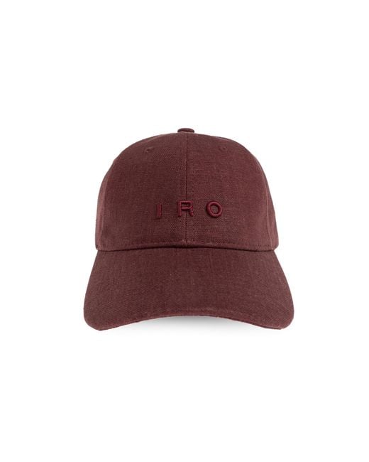 IRO Red Baseball Cap
