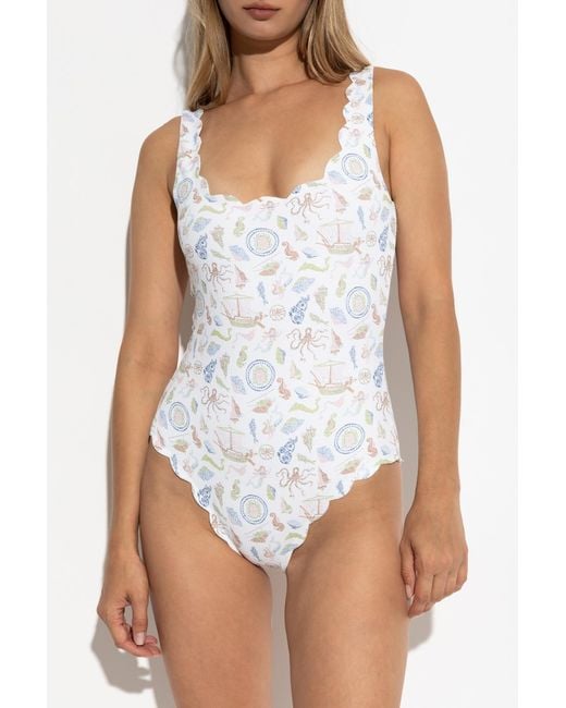 Marysia Swim White One-Piece Swimsuit