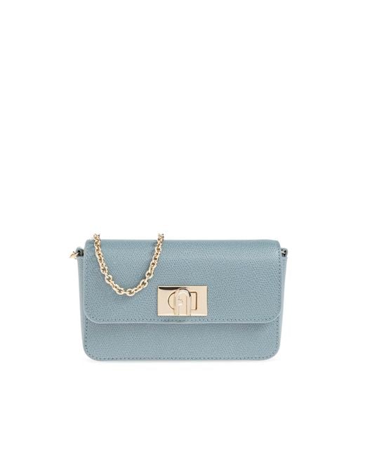Furla Blue "1927 Mini" Bag