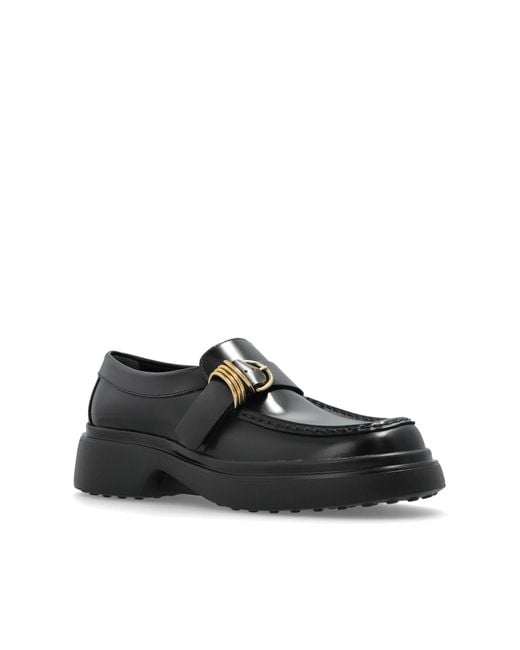 Tod's Blue Loafer-Type Shoes