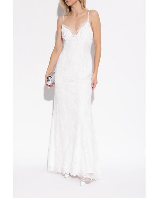 Jimmy Choo White Heeled Shoes 'Aren'