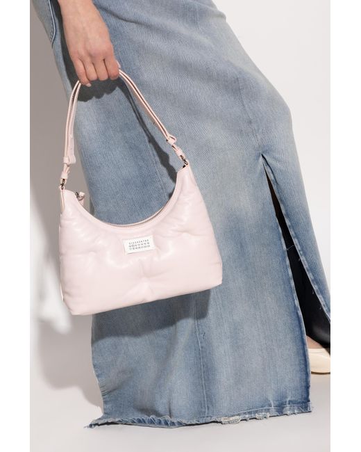 Maison Margiela Pink Shoulder Bag 'Glam Slam Hobo Small'
