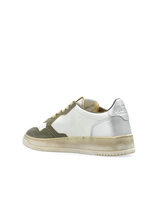 Autry Green Sneakers Medalist Low Super Vintage for men