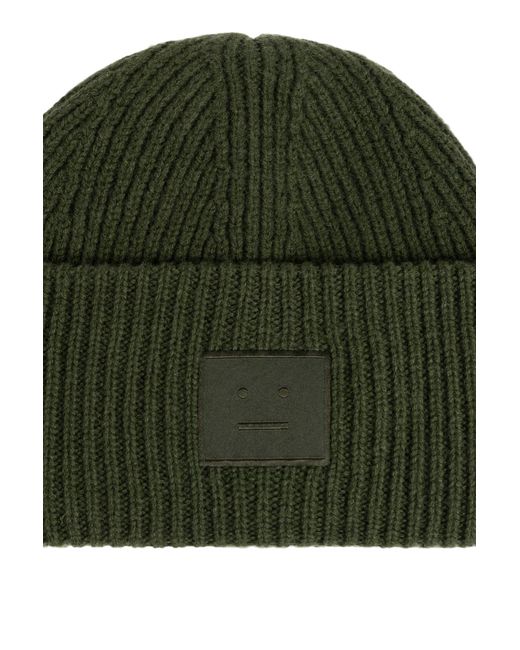 Acne Green Woolen Hat