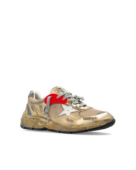 Golden Goose Deluxe Brand Metallic Running Dad New' Sports Shoes for men