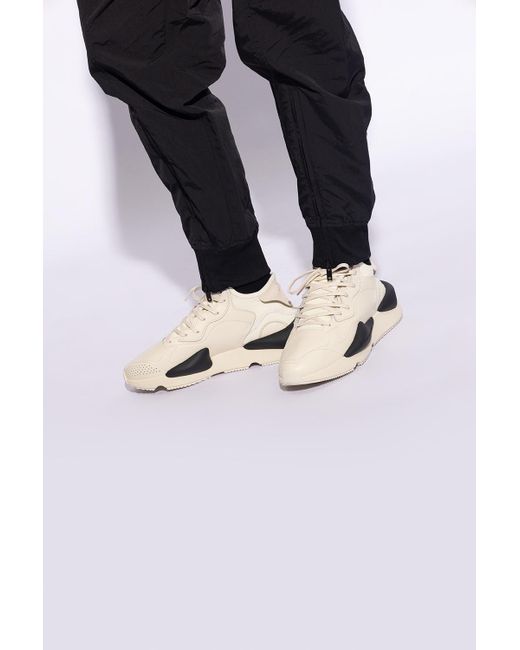 Y-3 White 'kaiwa' Sneakers,