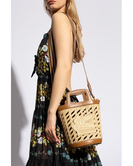 Etro Natural 'coffa' Shopper Bag,