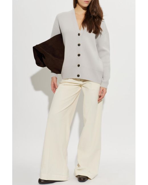 Paul & Shark White Corduroy Pants