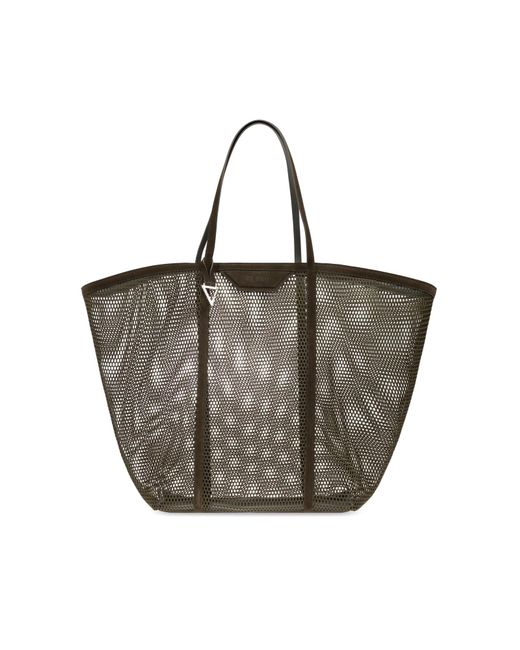 The Attico Brown Shopper Bag 'Estate Meravigliosa' Collection