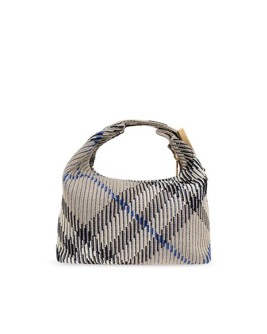Burberry Handbag 'Peg Mini' in Blue | Lyst UK