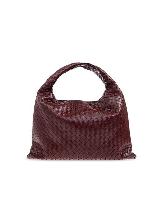 Bottega Veneta Red Shoulder Bag Hop Large