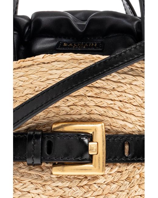 Balmain Pink Handbag "Shuffle Mini"