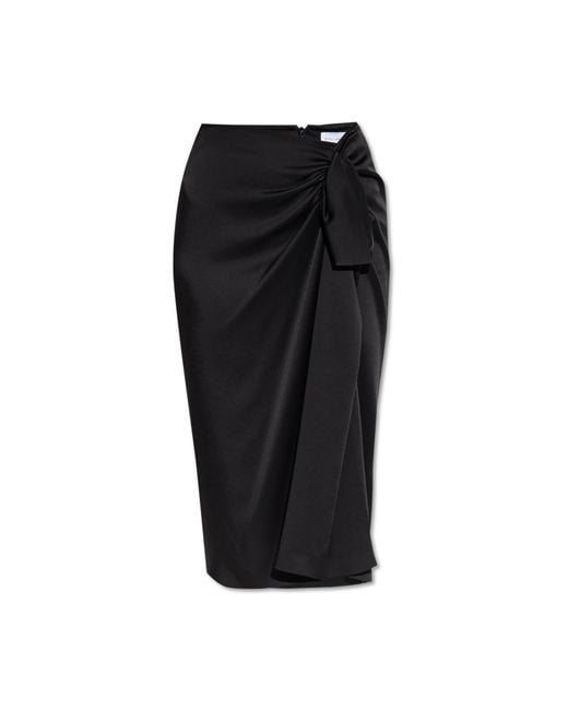 Stella McCartney Black Skirt With Tie