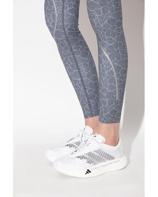Adidas By Stella McCartney White Sports Shoes "Adizero Evo Sl"