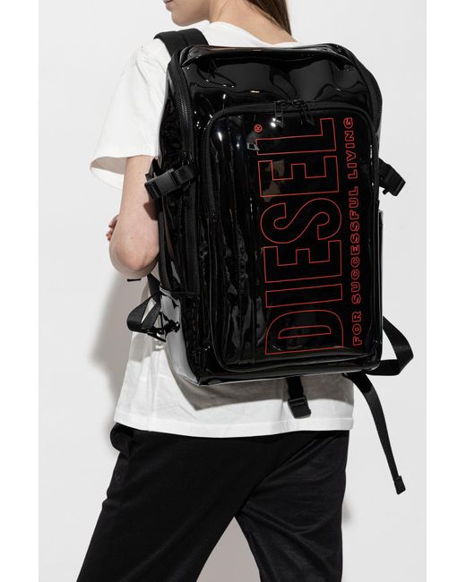 DIESEL Black Backpack 'Dsb009'