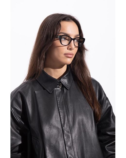 Prada Black Corrective Glasses '19Wv'