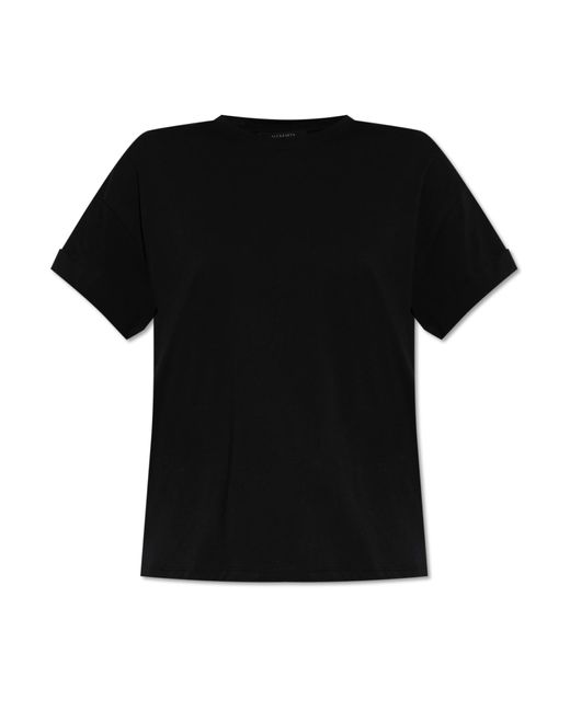 AllSaints Black T-Shirt 'Briar'
