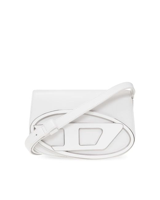DIESEL White Shoulder Bag