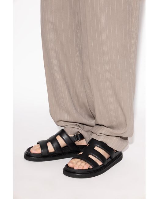 Jimmy Choo Black 'Cove' Sandals for men