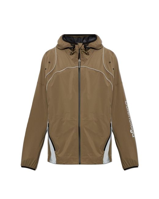 Balenciaga Natural Jacket With Logo for men