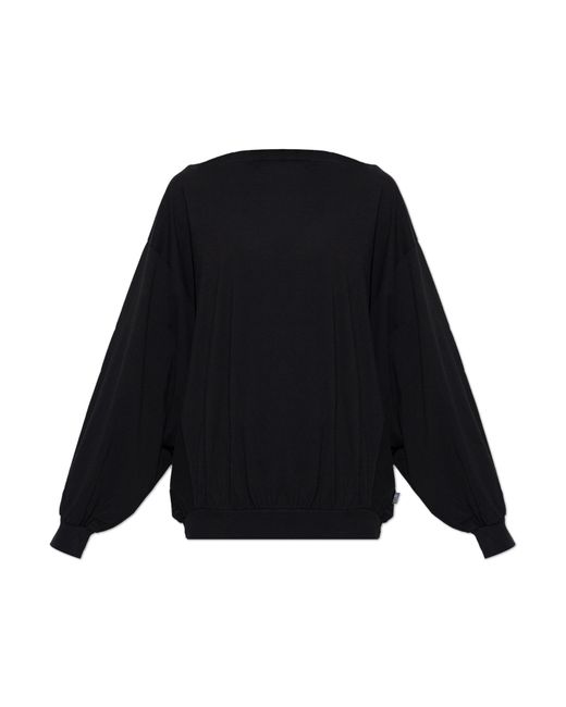 MM6 by Maison Margiela Black Oversized Top