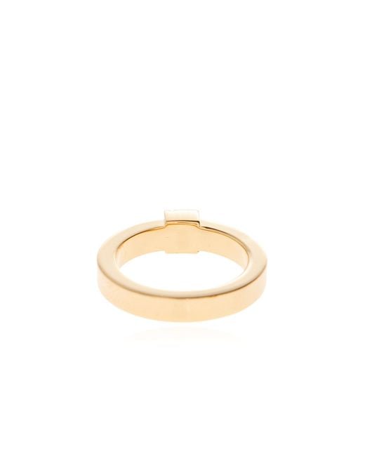Fendi Natural Ring With Logo