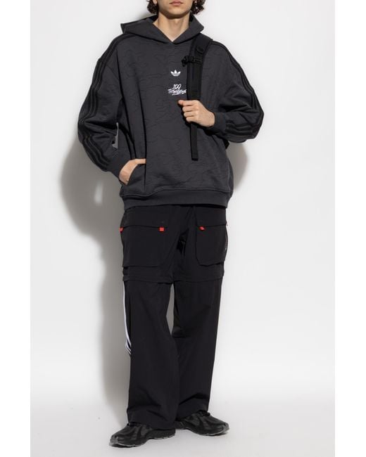 Adidas Originals Black Adidas X 100 Thieves for men