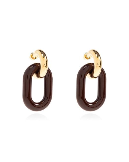 Marni Metallic Earrings With Pendants