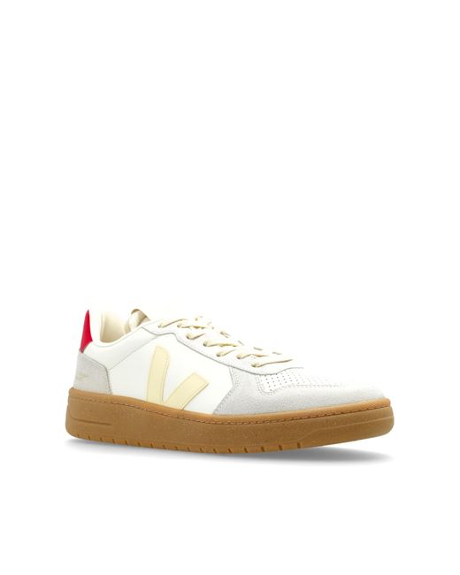 Veja White Sports Shoes "V-82" for men