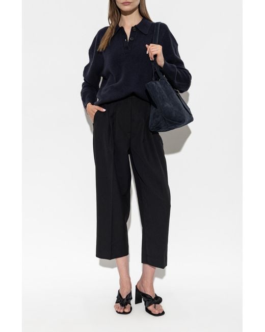 Anine Bing Black 'Brice' Trousers