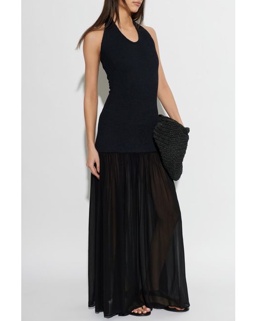 Hunza G Black 'Nancy Hybrid' Dress