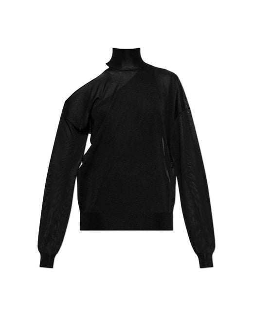 Fendi Black Silk Top