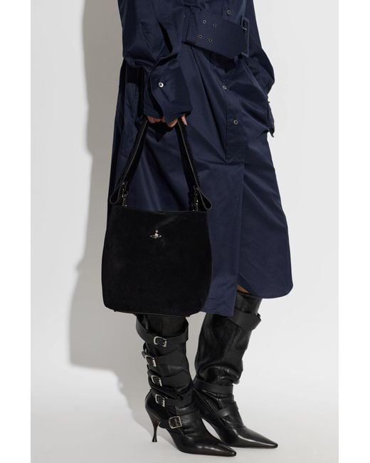 Vivienne Westwood Black "Lottie Small" Bag